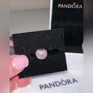 Pandora Love of My Life Fancy Pink Clip Charm